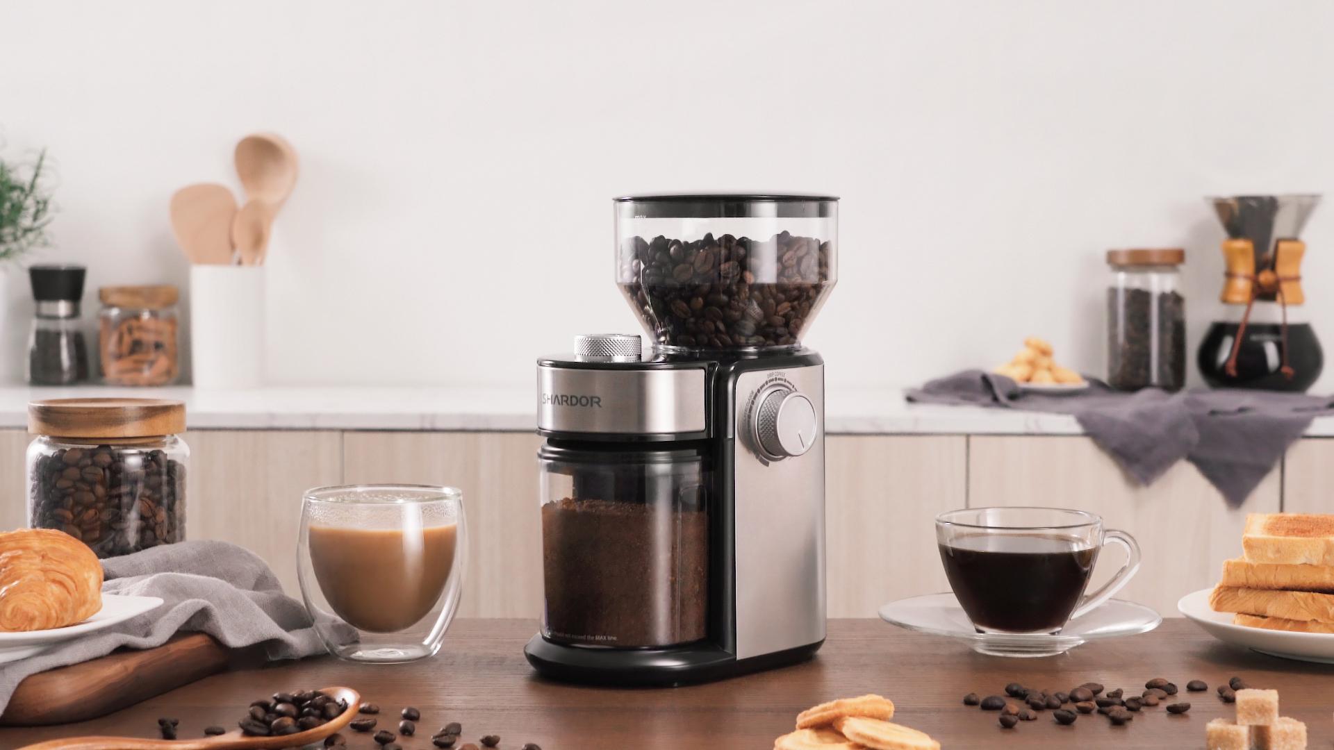 小物 Fedor Amazon.com: SHARDOR Burr Coffee Bean Grinder Electric